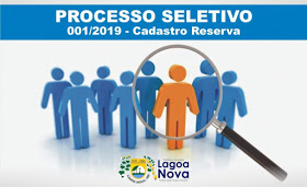 Lançado processo seletivo simplificado do município de Lagoa Nova-RN