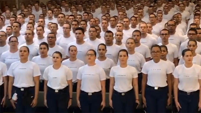 RN tem aula inaugural para novos 1.000 policiais militares