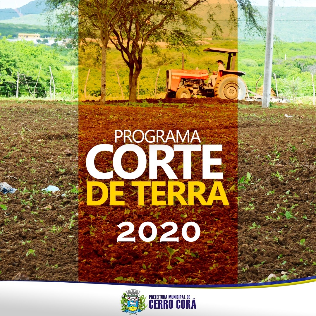 Agricultores já estão sendo beneficiados com o programa corte de terra em Cerro Corá