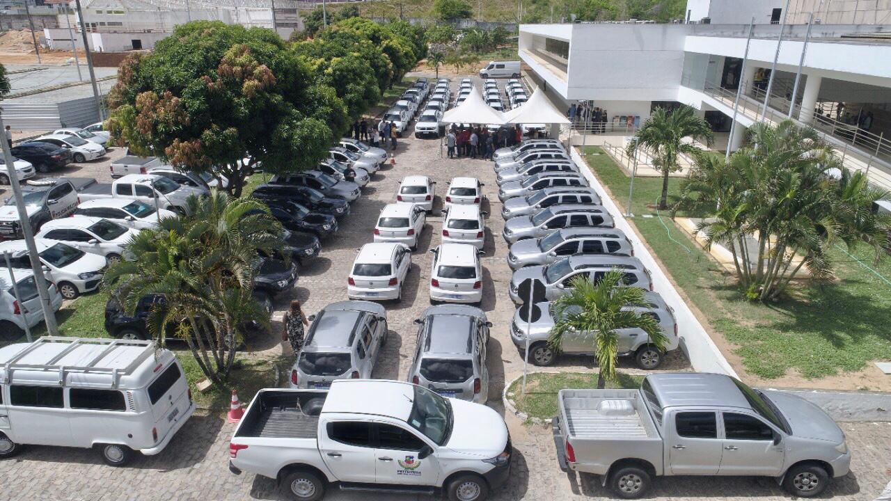 56 veículos foram entregues para polícias Militar e Civil do Rio Grande do Norte