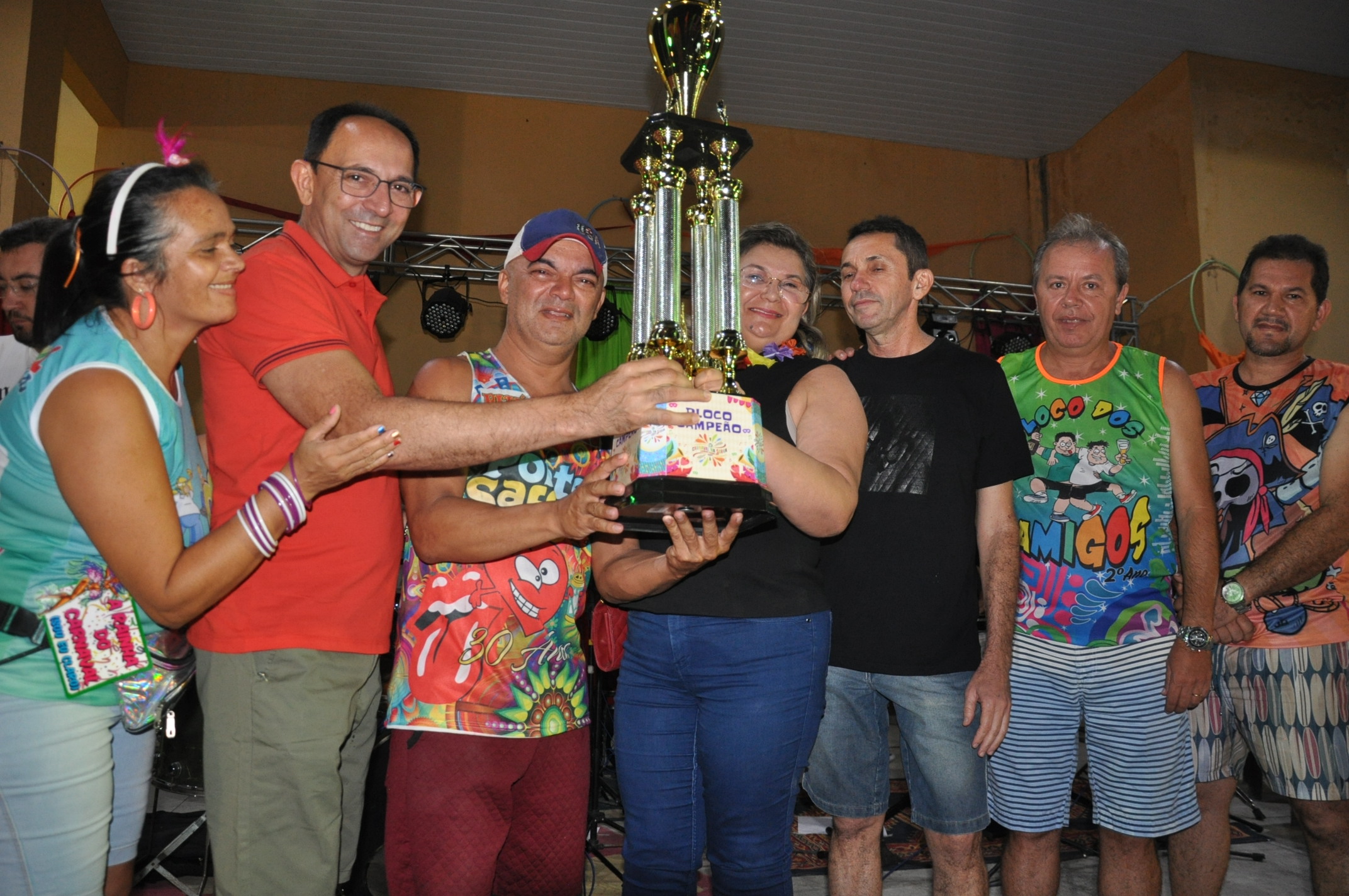 Bloco Ponte Safena é o grande campeão no carnaval em Cerro Corá