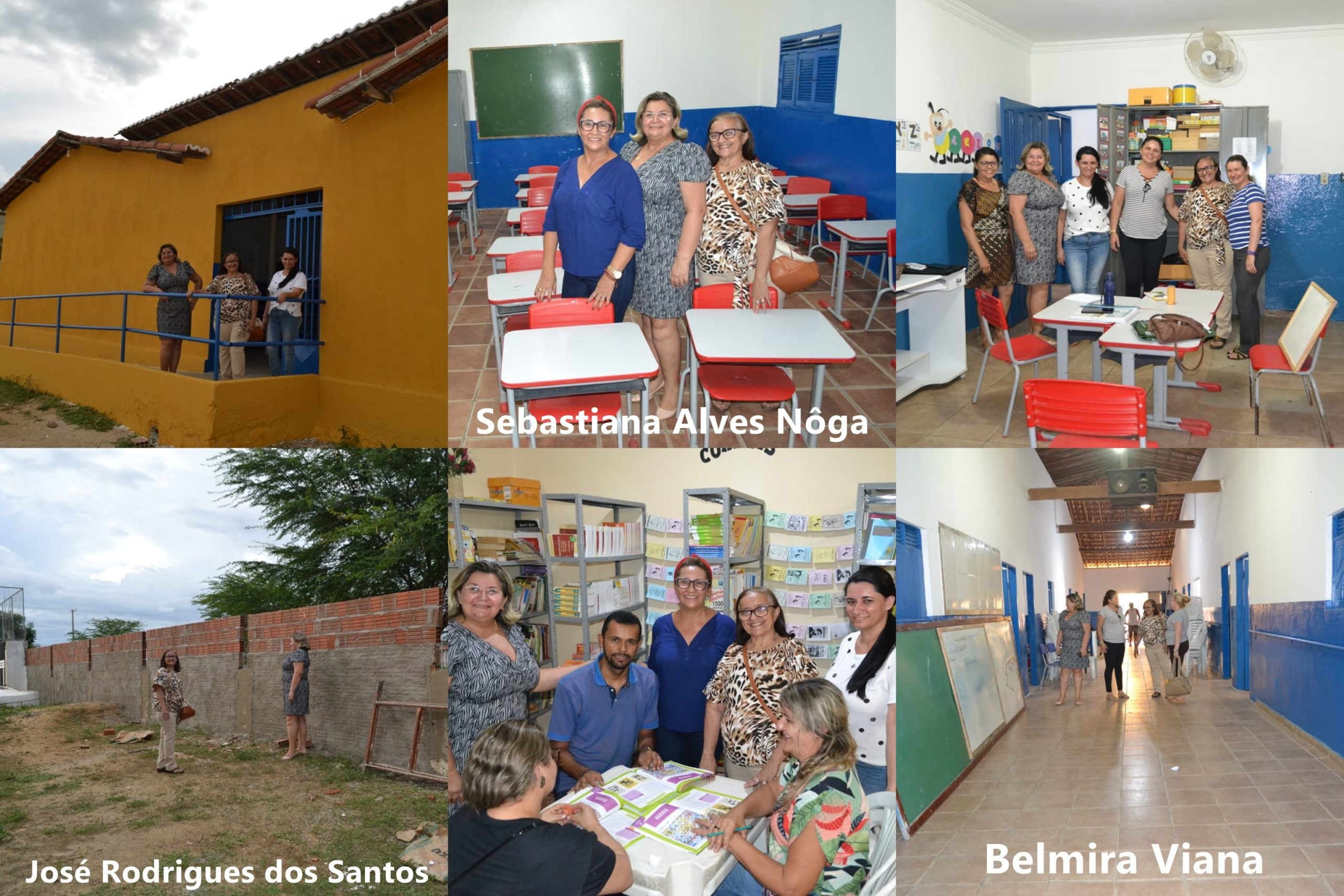Cerro Corá: Prefeita Graça e secretária de educação conferiram as melhorias nas escolas