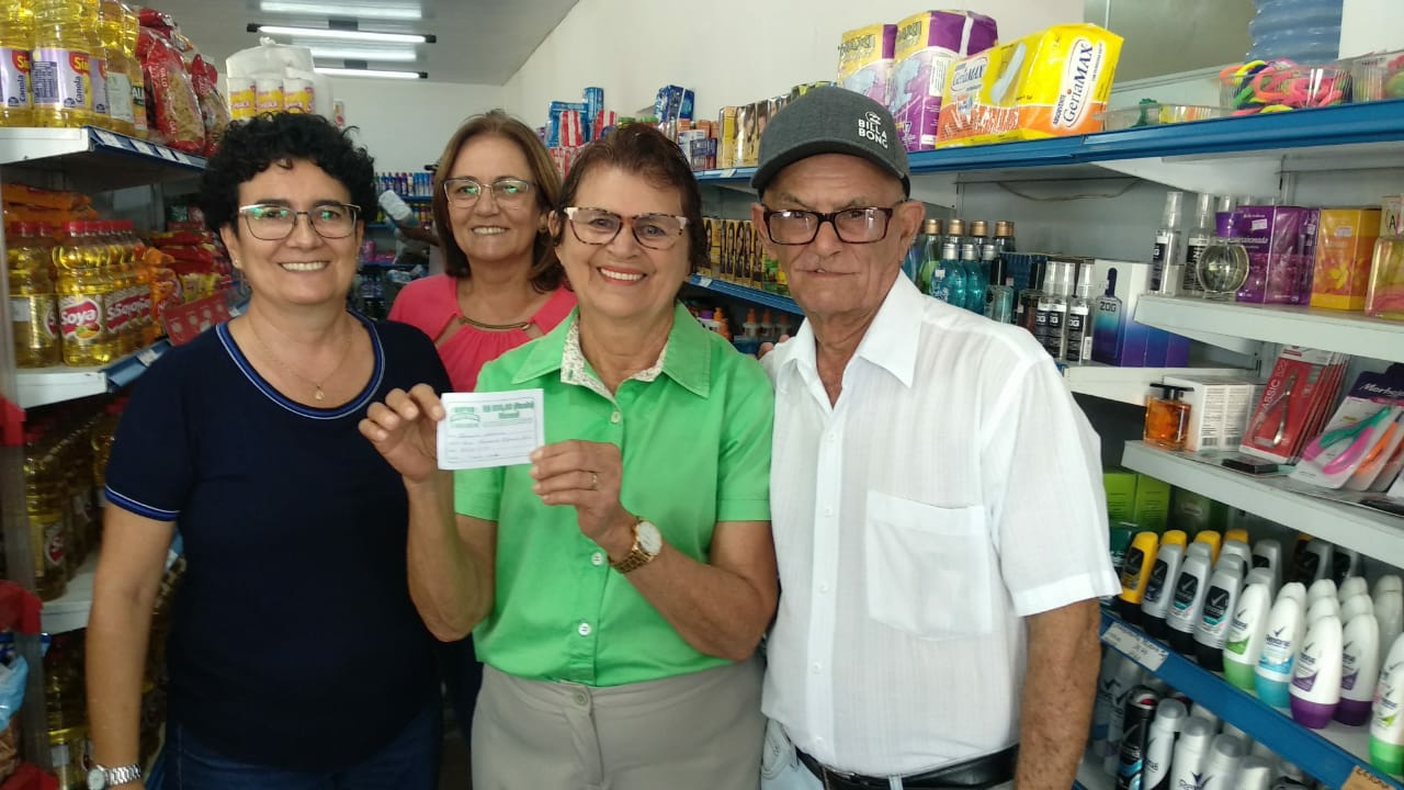 Ganhadores dos vales compras no Supermercado Cerrocoraense
