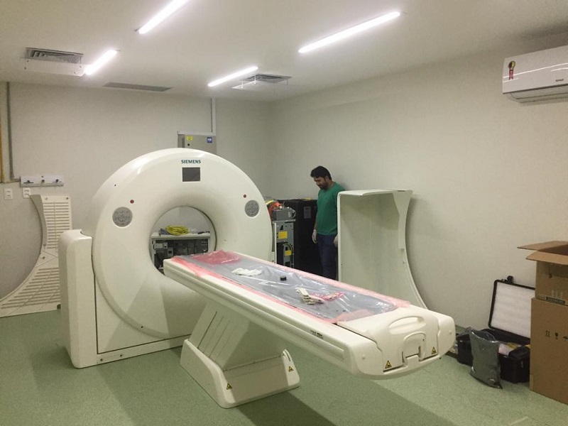 Tomografo do hospital do seridó instalação será concluída em breve