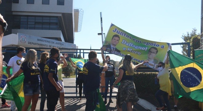 Moro já chegou à PF e depõe sobre acusações contra Bolsonaro