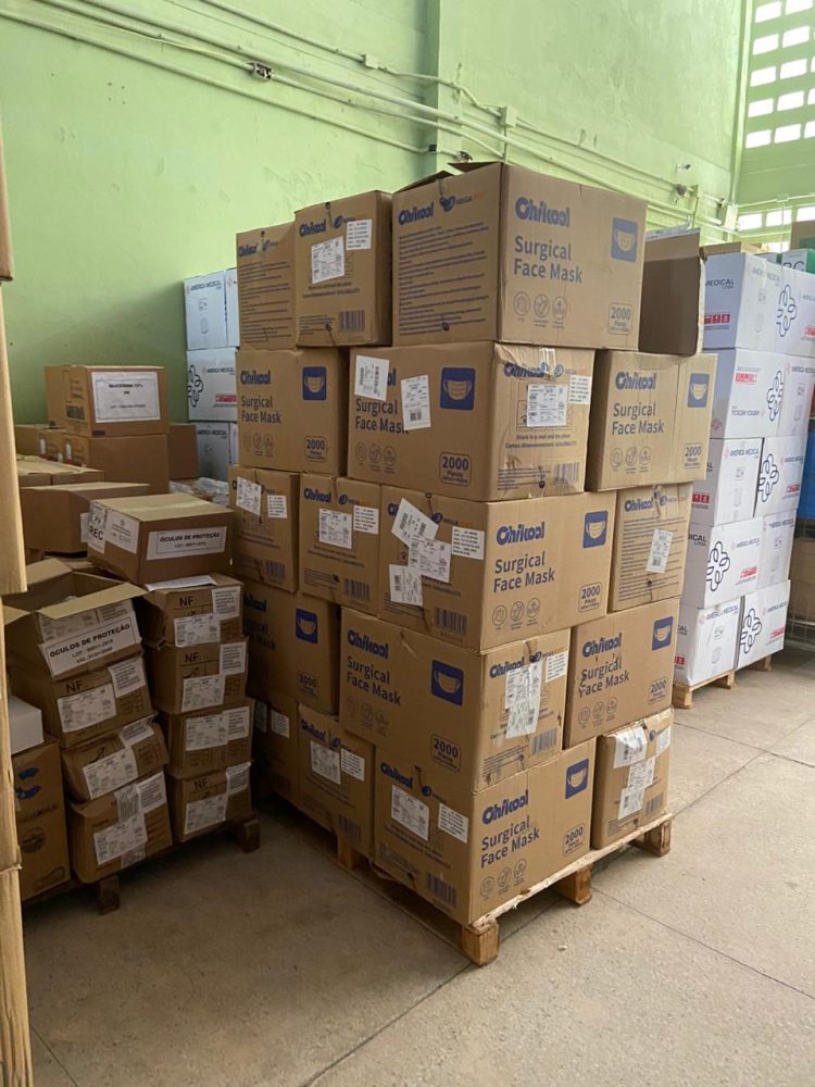 RN recebe quase 3 toneladas de EPIs enviados pelo Governo Federal