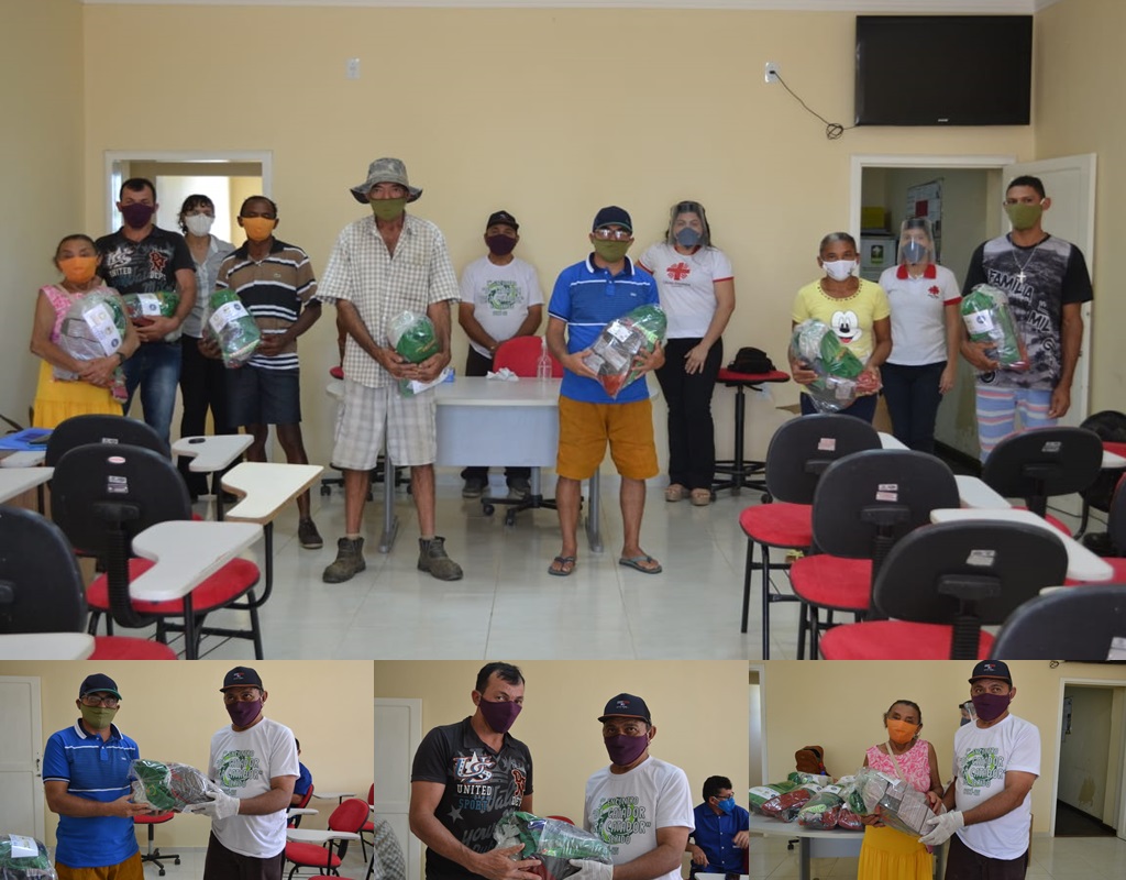 Cáritas diocesana e Associação de Catadores de Caicó realizaram entregas de EPIS a catadores de Cerro Corá