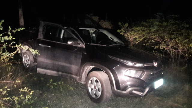 PM de Currais Novos recupera carro tomado de assalto em Lagoa Nova
