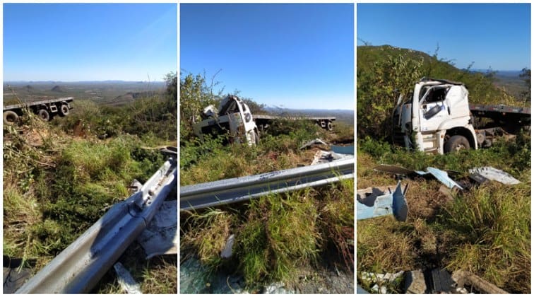 Cerrocoraense que conduzia caminhão guincho morre em acidente na Serra de Teixeira – PB