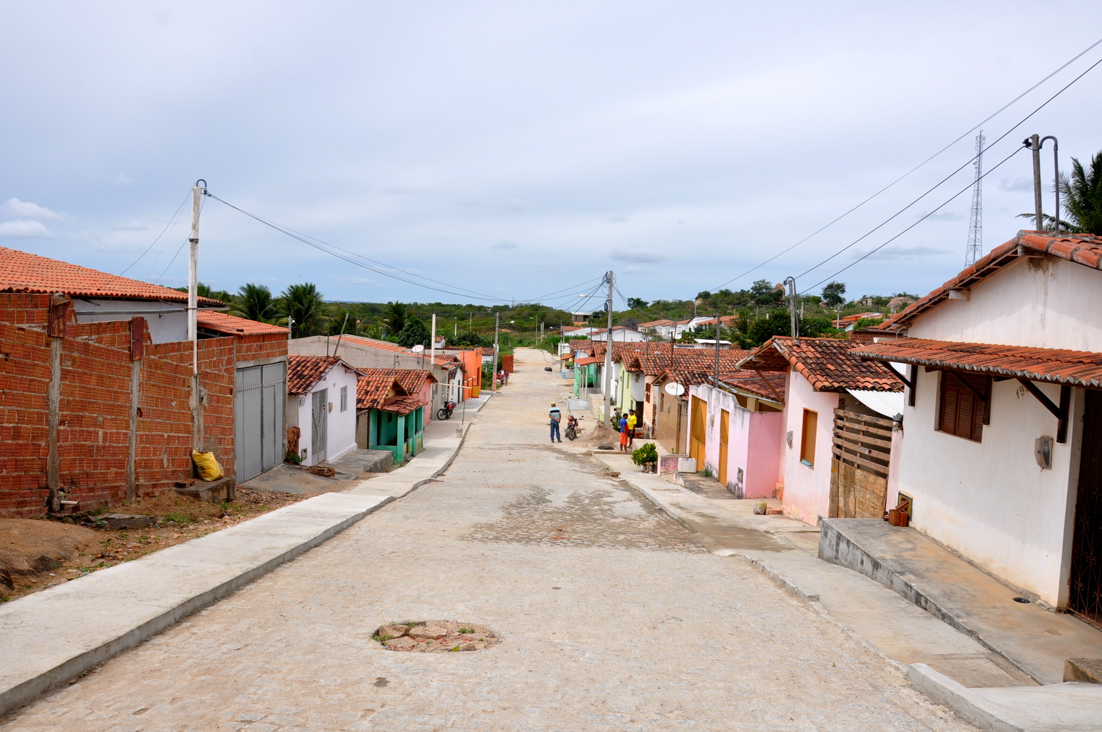 Calçamentos concluídos nas Ruas Cruzeta, Santana do Seridó e trecho da Carnaúba dos Dantas