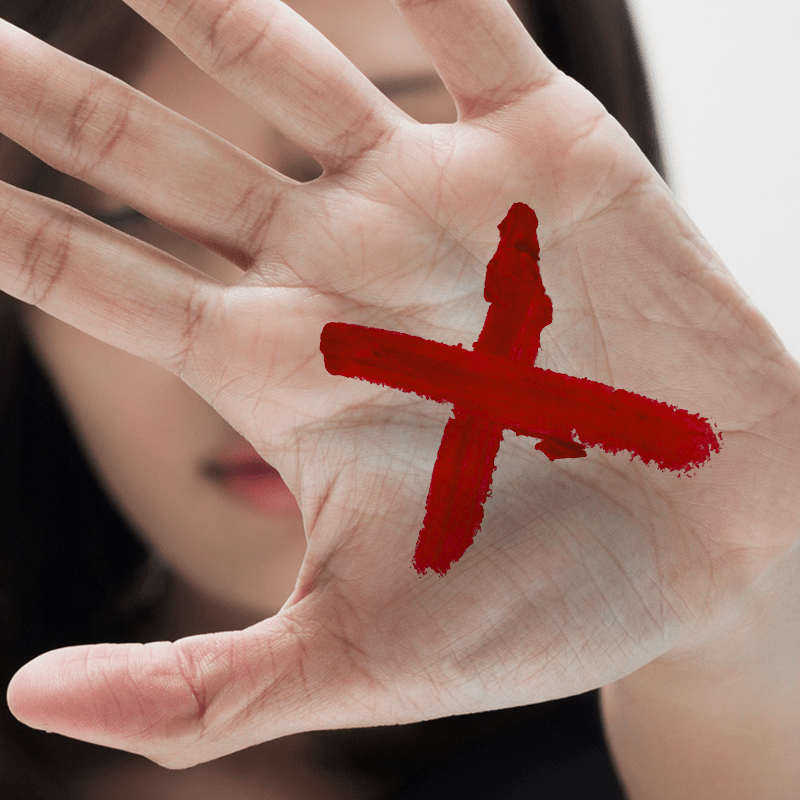 Violência contra a mulher: campanha Sinal Vermelho será lançada nesta sexta-feira
