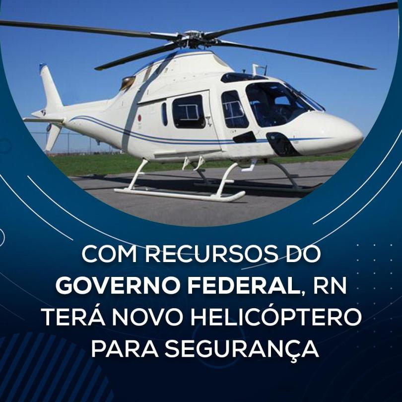 Fábio Faria lembra a Fátima Bezerra que novo helicóptero do RN será comprado com recursos liberados por ele