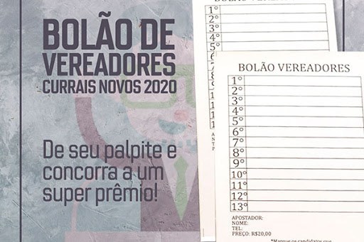 Bolão pode pagar até R$ 16 mil para quem acertar vereadores eleitos no interior do RN
