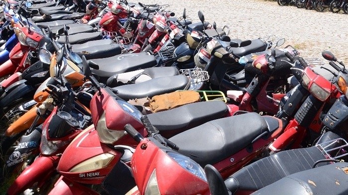 Polícia Civil do RN realiza leilão de motocicletas pelo Programa Pátio Livre