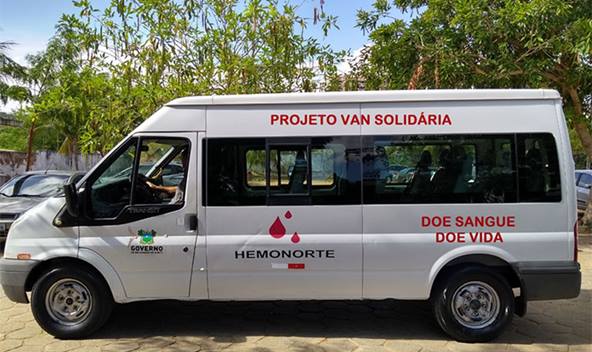 Hemonorte lança “Van solidária” para doação de sangue