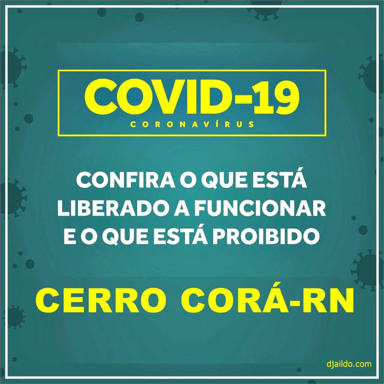 Cerro Corá: Novo Decreto 287/2021 até o dia 30 de junho de 2021(Confira na integra aqui)
