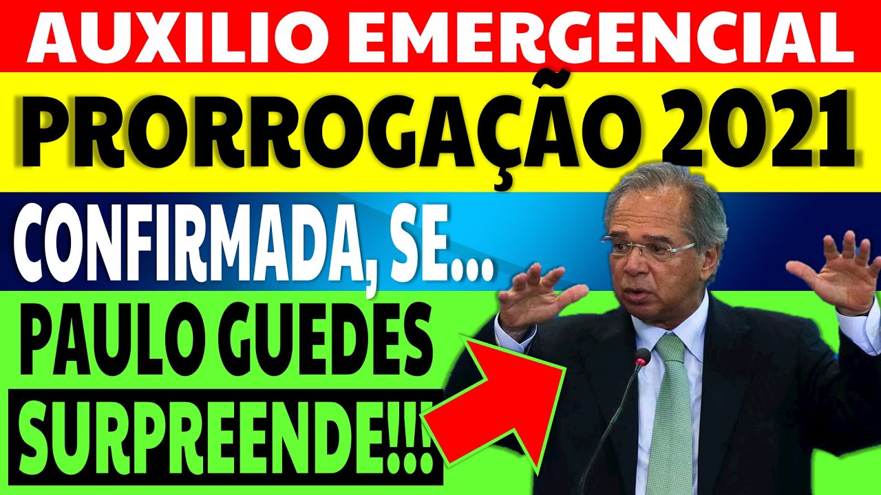 Guedes diz que governo renovará auxílio emergencial ‘por dois ou três meses’