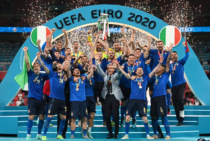 Nos pênaltis, Itália vence a Inglaterra em Wembley e conquista a Eurocopa