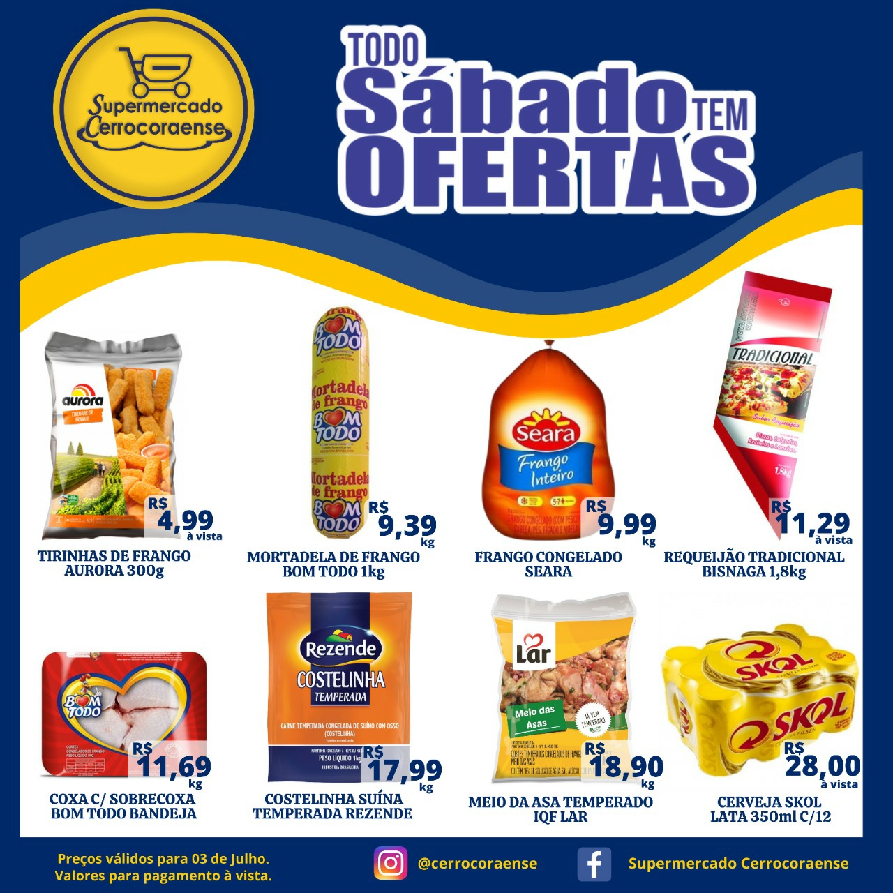 Sábado de ofertas no Supermercado Cerrocoraense