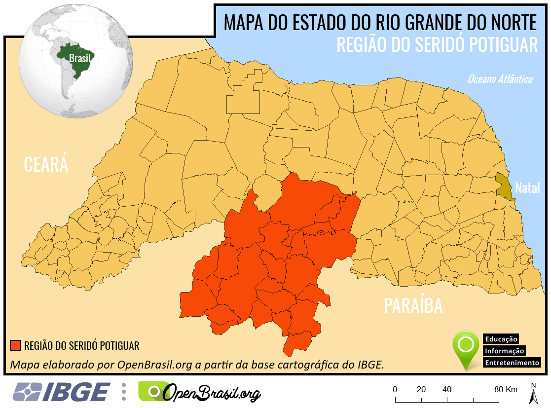 Seridó chega a 312, 775 habitantes, informa IBGE; veja a quantidade de habitantes por município