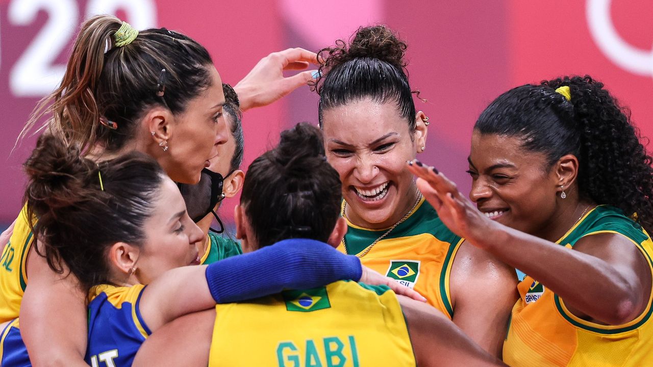 Brasil venceu a Coreia e vai à final do vôlei feminino contra os EUA