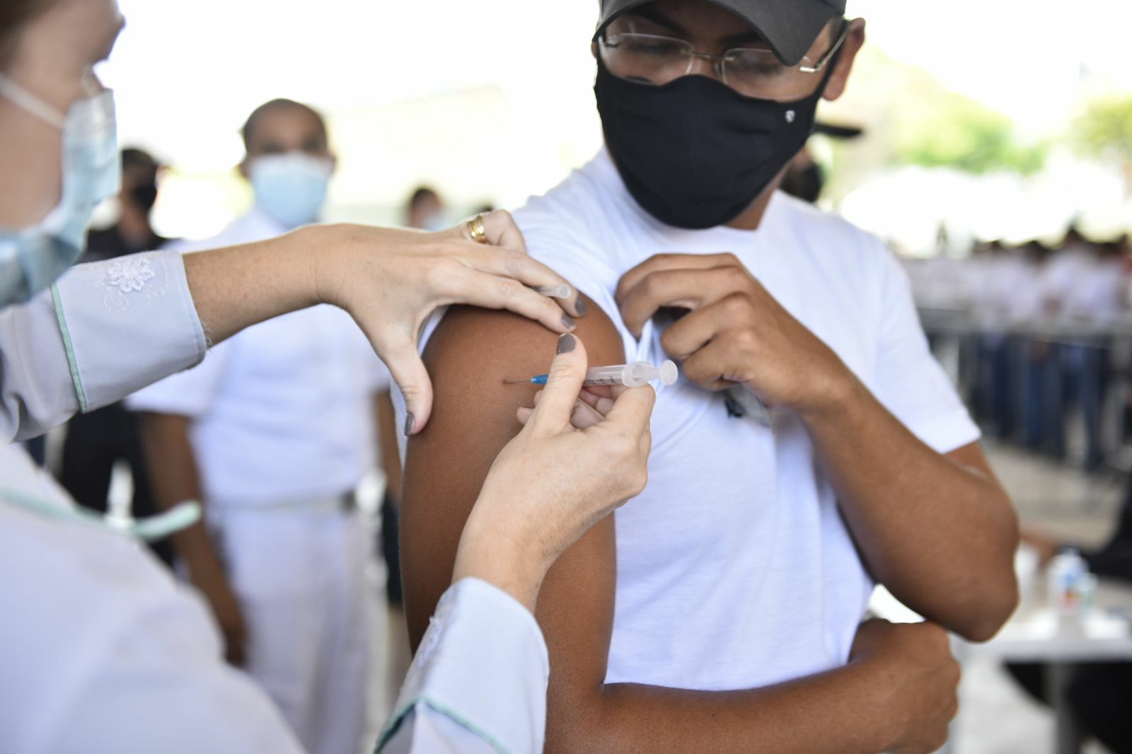 RN encerra ciclo vacinal contra a Covid para agentes da segurança pública