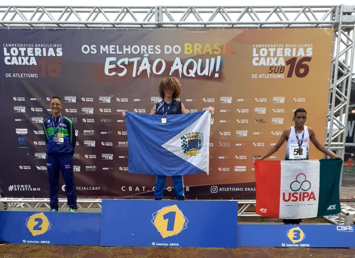 Atletismo cerrocoraense conquista duas medalhas de ouro e uma prata no campeonato brasileiro sub 16 em Cascavel- PR