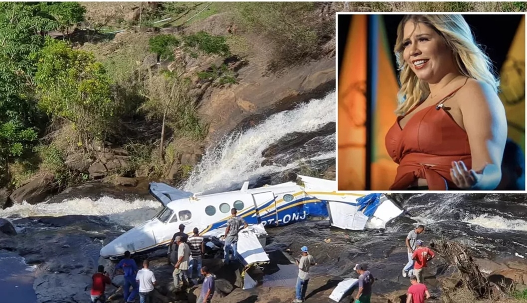 Cantora Marília Mendonça, de 26 anos, e mais quatro pessoas morreram em acidente de avião