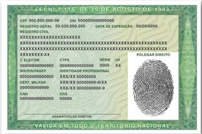Nova carteira de identidade deve ser emitida em todo o país a partir da próxima quinta-feira 11