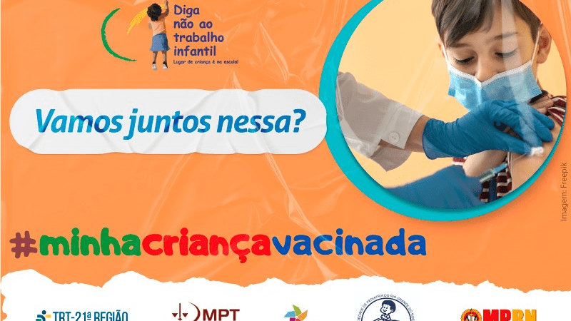 TRT-RN lança campanha de incentivo à vacinação