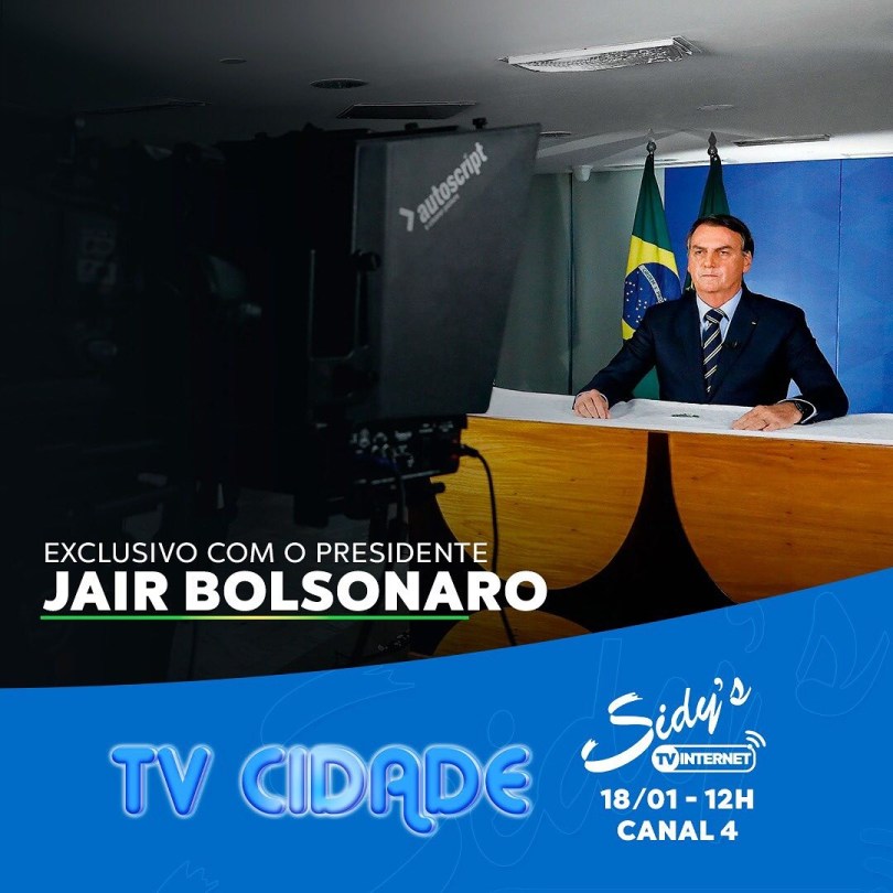“2022 não terá uma eleição difícil para os brasileiros”, afirma Bolsonaro à emissora no Interior do RN