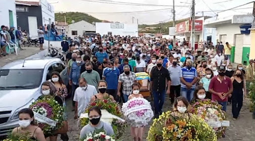 O adeus da população de Bodó ao ex- prefeito Antônio Assunção