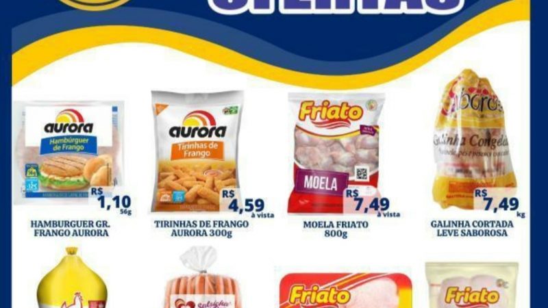 Supermercado Cerrocoraense imperdíveis ofertas do sábado de frios