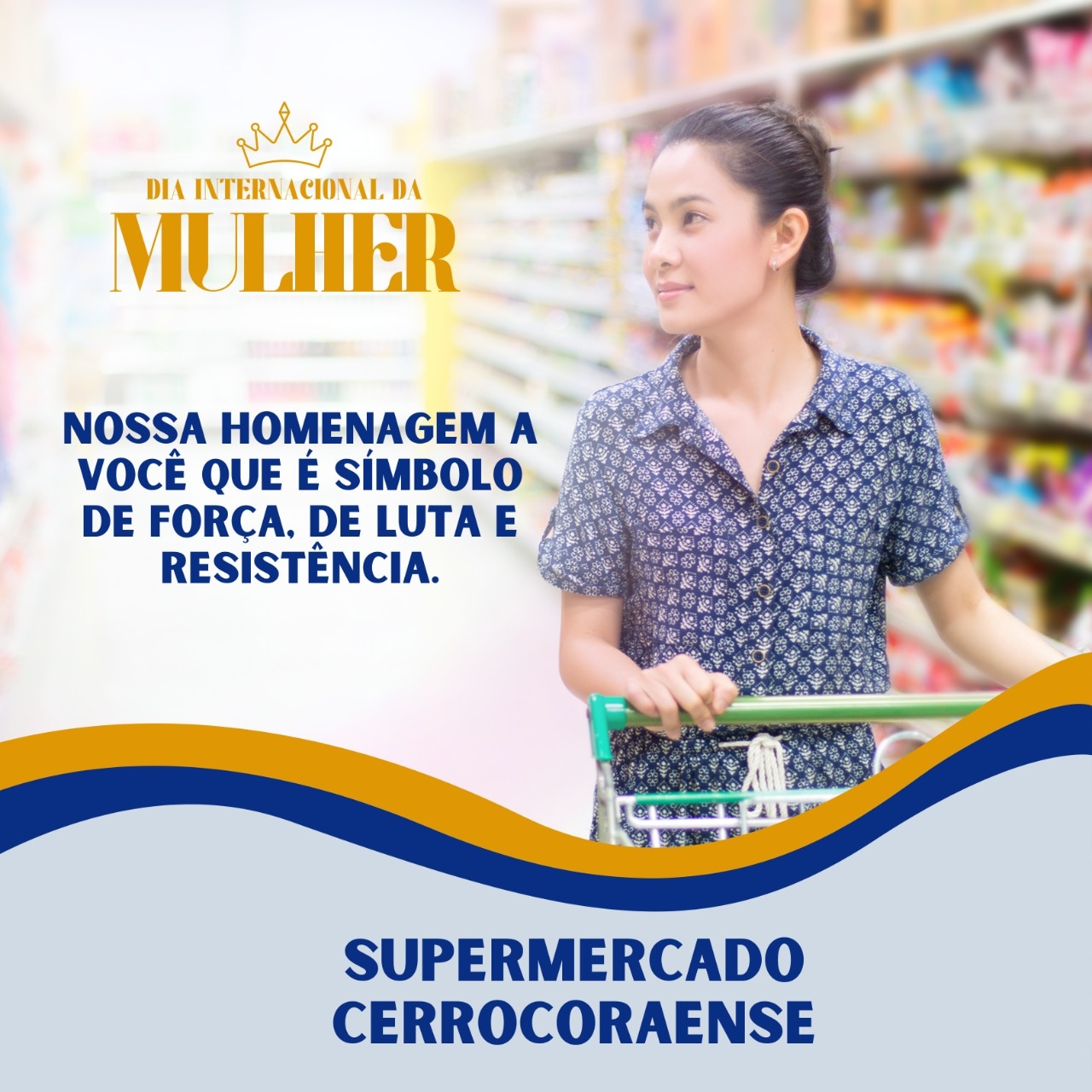 Supermercado Cerrocoraense nossa gratidão a todas as mulheres