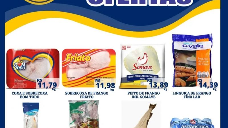Supermercado Cerrocoraense cheio de novidades no sábado de frios