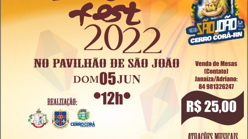 Cerro Corá: Sabor Fest 2022 acontece neste domingo(05) traga sua família