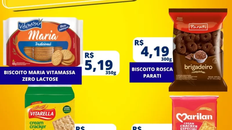 A quarta também quero já é sucesso no Supermercado Cerrocoraense