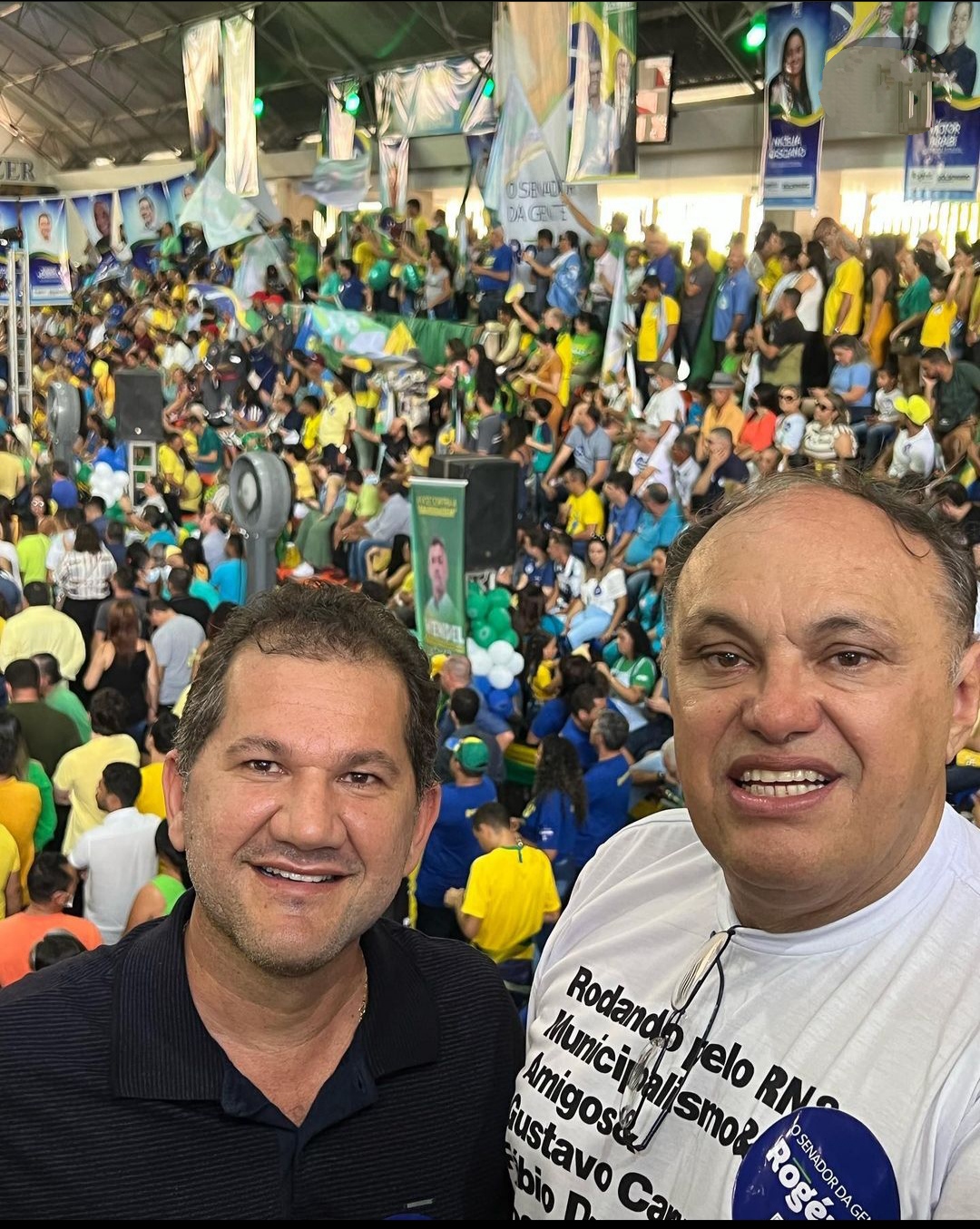 Emanuel Gomes e Novinho prestigiam convenção do PL em Natal