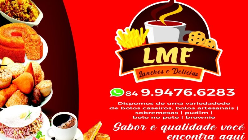 LMF lanches e delicias, vai disponibilizar um cardápio especial neste período do festival de inverno de Cerro Corá