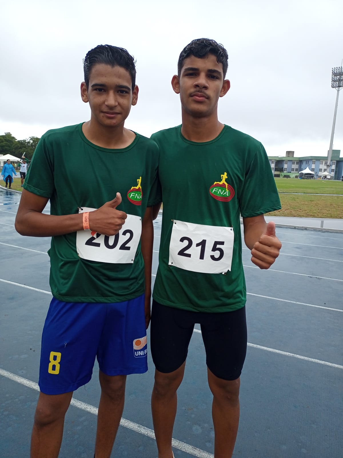 Norte Nordeste fortalece garotos do atletismo categoria sub 16 de Cerro Corá.