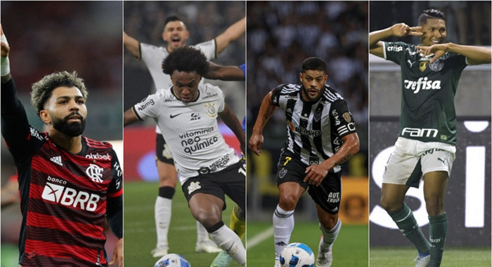 Palmeiras x Atlético-MG e Corinthians x Flamengo: quartas da Libertadores aguardam duelos brasileiros