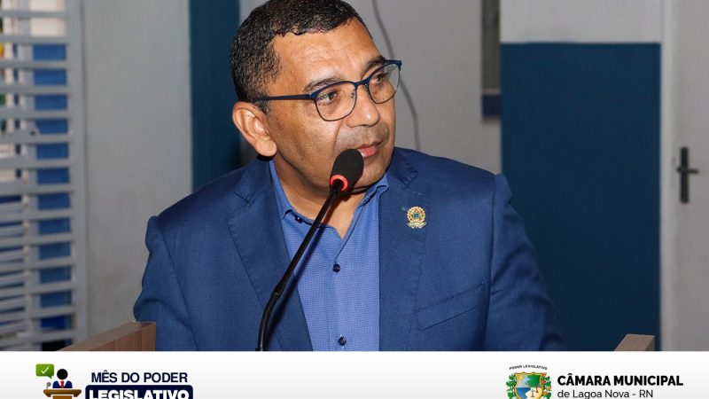 Vereador Lourival Adão é reconduzido para presidir a Câmara de Lagoa Nova