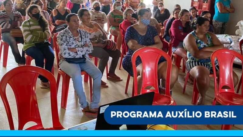 A Equipe do Cadastro Único realizou “Ação Informativa” sobre o Programa Auxílio Brasil