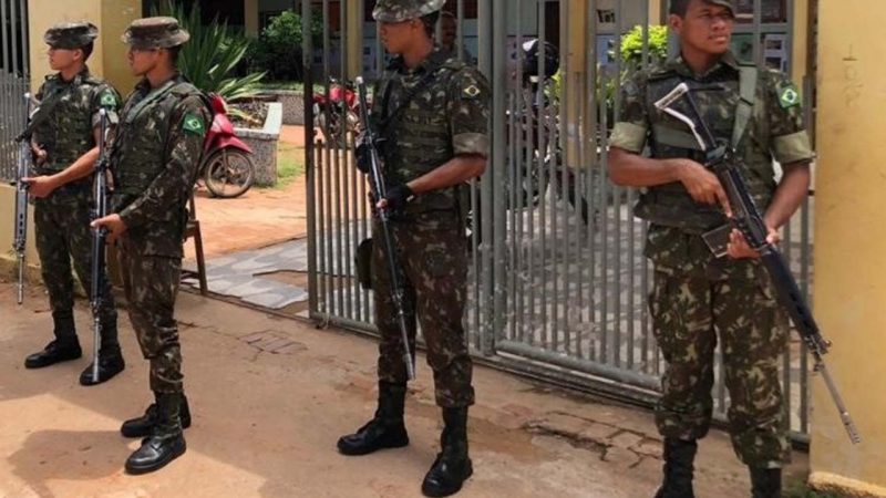 TSE pede reforço das Forças Armadas na segurança das eleições