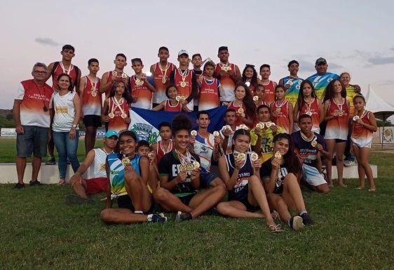 Atletismo cerrocoraense conquistou 66 medalhas e títulos em 04 categorias das 06 disputadas na etapa dos Jerns em Currais Novos-RN