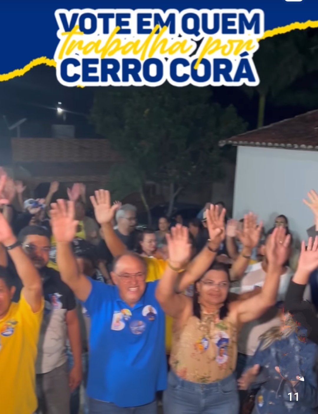Prefeito de Cerro Corá “Novinho” intensifica a campanha de seus candidatos