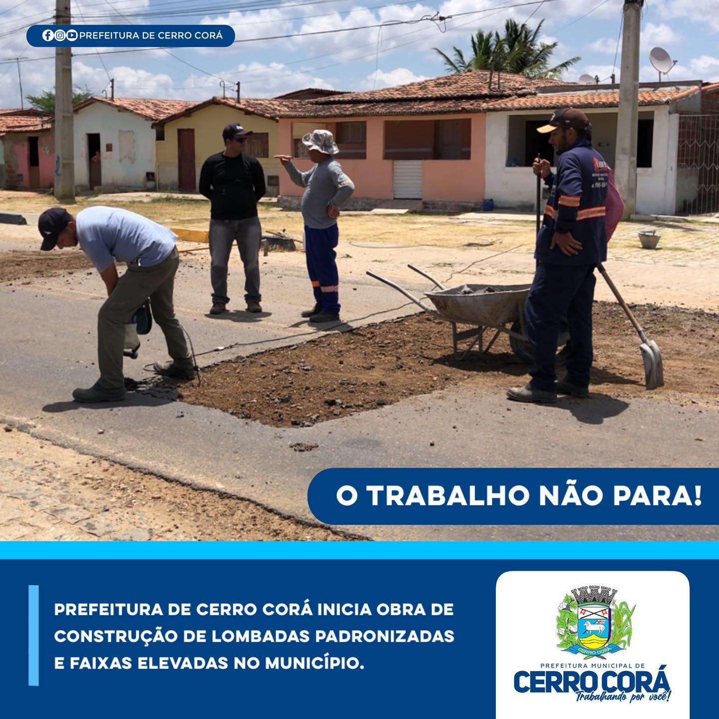 Prefeitura de Cerro Corá realiza serviços e ações programadas no município