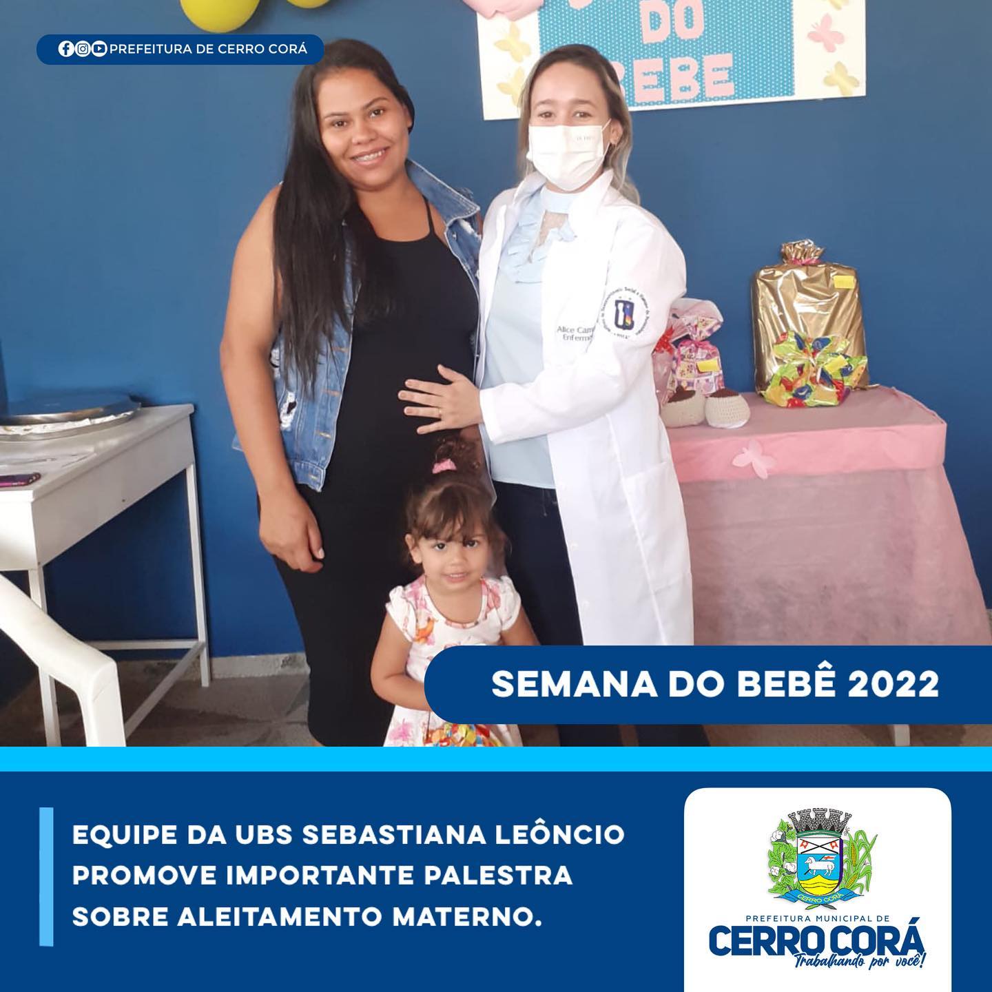 Prefeitura de Cerro Corá realiza semana do Bebê 2022