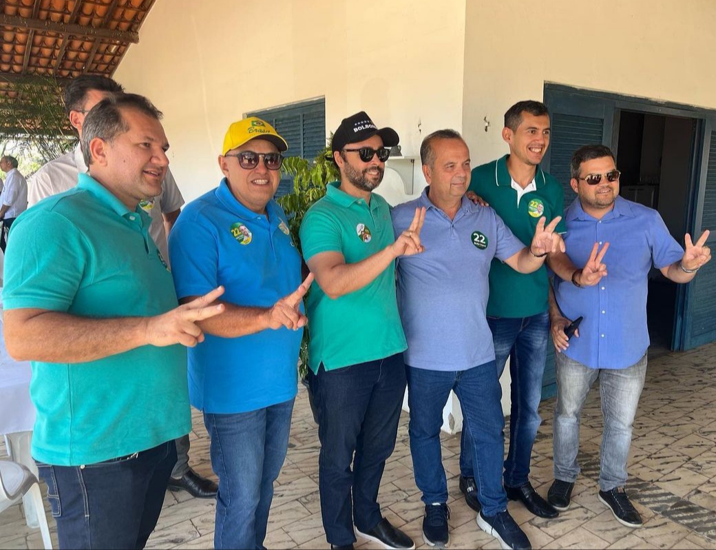 Prefeito e vice de Cerro Corá participam de encontro com Rogerio Marinho no Seridó