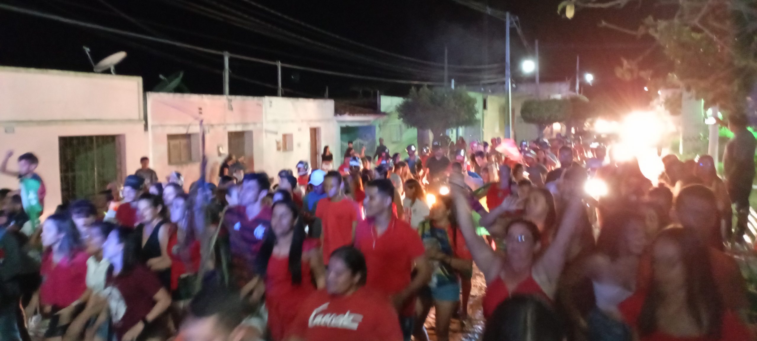 Cerrocoraense comemoraram a vitória de Lula